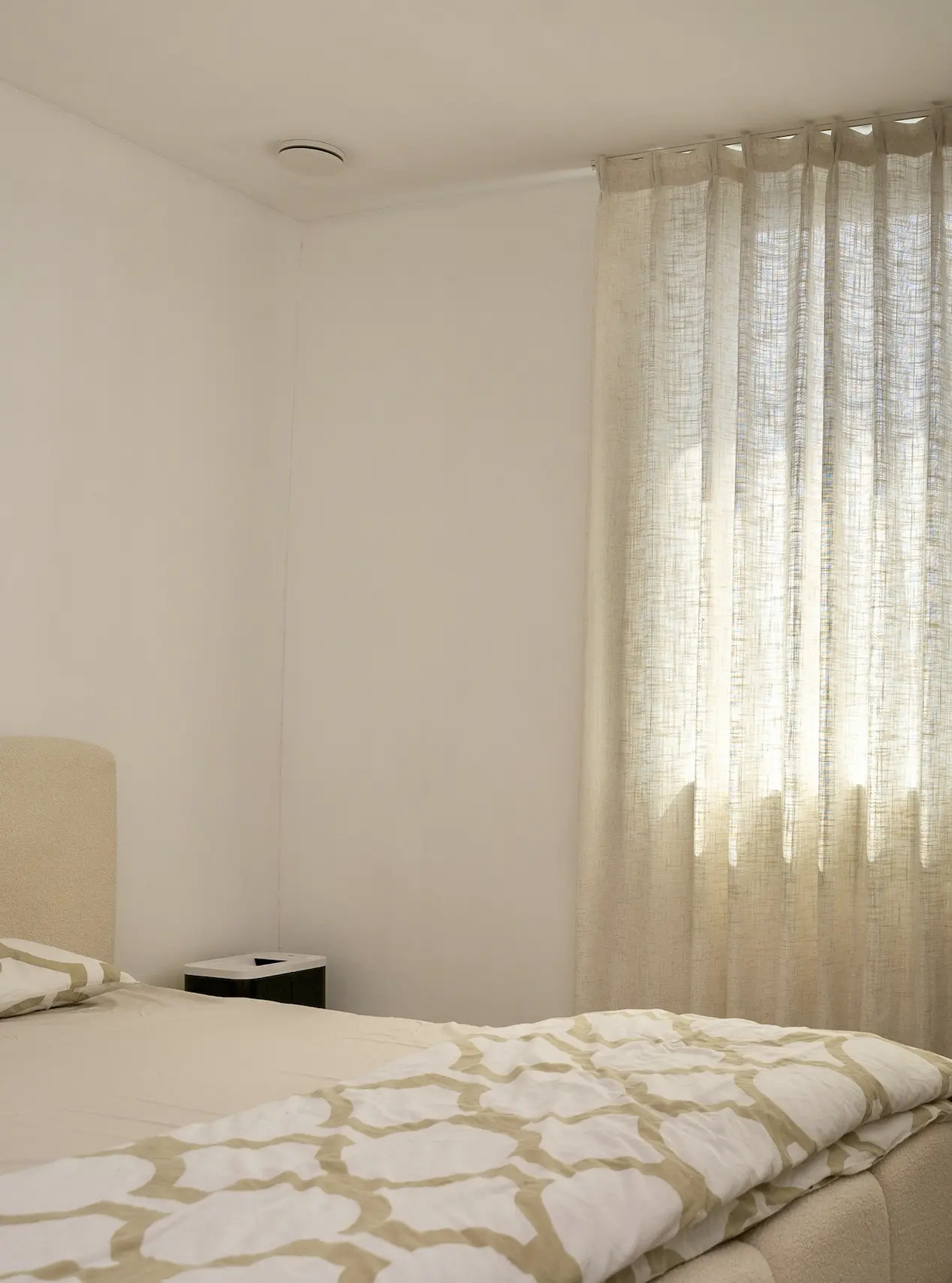 Curtain Boutique linen curtain client home photo mechelen